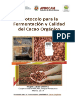 Protocolo Para La Fermentación de Cacao 1
