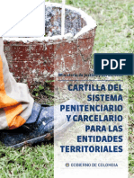 Cartilla Del Sistema Penitenciario y Carcelario para Las Entidades Territoriales