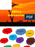 África Subsaariana - Região com grandes desafios sociais e econômicos
