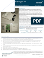 CICP 005 Caja de Conexion Con Splitter ADSL VDSL para Cliente Residencial en Interior de Edificios