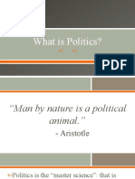 I What Is Politics