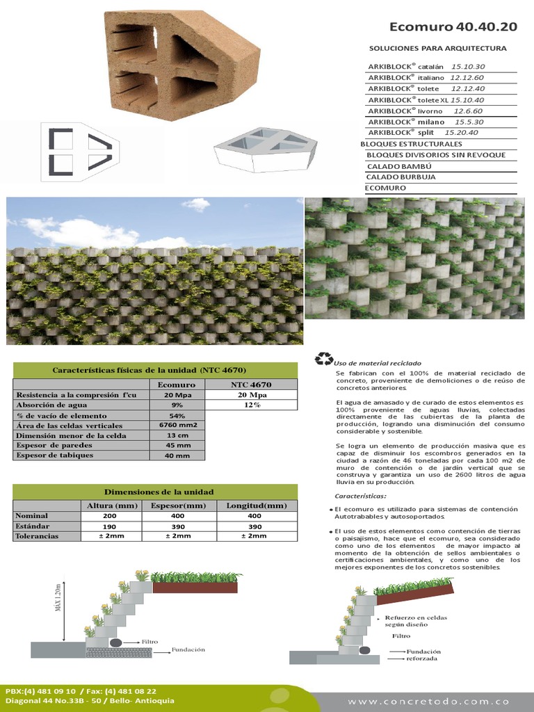 Ecomuro | Descargar gratis PDF | Naturaleza | Science