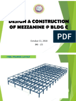 Design & Construction of Mezzanine at BLDG C: October 11, 2018 Imi - Lti