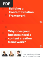 LESSON Building A Content Creation Framework DECK