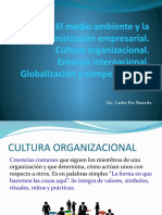 El medio ambiente, cultura org. 4