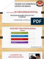 Clase Analisis ORGANIZACIONAL PDF