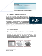 Tema 2 - Medidas de Protección y Tecnica Aseptica I PDF