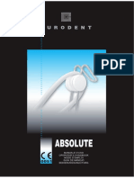 Eurodent Absolute - User Manual (En, De, Es) PDF