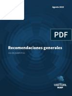 Recomendaciones Generales