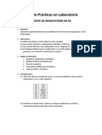 Informe 5 - PUENTE DE WHEATSTONE EN DC