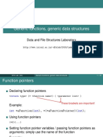 Generic Functions, Generic Data Structures