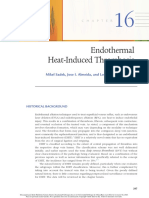 Endothermal Induced Thrombosis