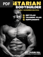 Bodybuilder: Diet Plan Training Plan Supplements