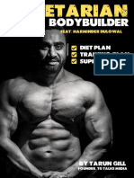 Vegetarian bodybuilder diet and training plan by Tarun Gill