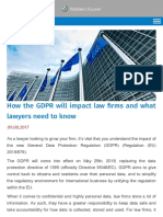 GDPR: How It Will Impact Your Law Firm and What Lawyers Need To Know