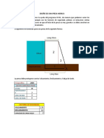 DISEÑO DE UNA PRESA HIDRICA - informe