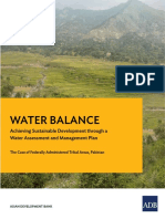 Water Balance Pakistan