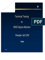 Fresenius Medical Care technical training document collection