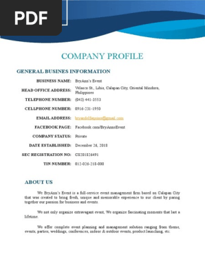 BRYAN Company Profile - FUNERAL.docx