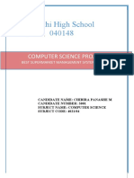 Inyathi High School 040148: Computer Science Project
