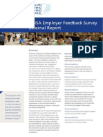 Unisa Employer Feedback Survey External Report