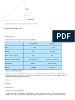 Actuator types and control in industrial robots