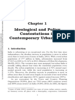 Ideological and Policy Contestations in Contemporary Urban India