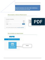 Guida per la Prenotazione on-Line 