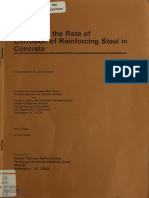 Measuring the Rate of Corrosion of Reinforcing Steel in Concrete