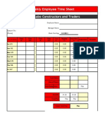 Timesheet and Payroll