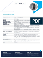 Hp-T-Dpu-Sg: Technical Specifications