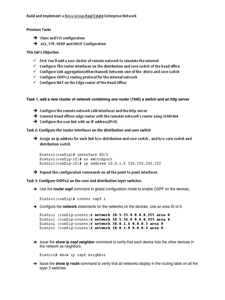 Enterprise Network Design Part 2 | PDF | Ip Address | Computer Network