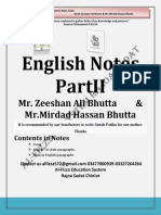 2nd Year English Notes 2020 2nd Part