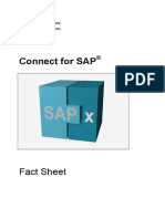 Connect For SAP Fact Sheet PDF