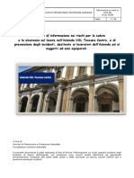 Servizio Di Prevenzione E Protezione Aziendale Informazione Su Rischi Ai Sensi Del D.Lgs. 81/08