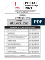 Ese + Gate + Psus: Book Package