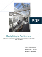 Daylighting in Architecture