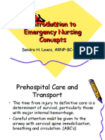 Introduction To Emergency Nursing Concepts Final