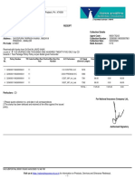 SL No. Policy Number TR Code End/Ren/Dec/Clm Year End/Ren/Dec/Clm Number A/C Particulars A/C Head (General Ledger) Credit Amount Debit Amount Amount Received