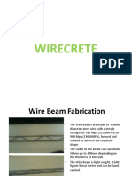 Wirecrete - Lightweight Concrete Wall Construction