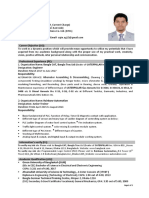 AG Sajin Resume