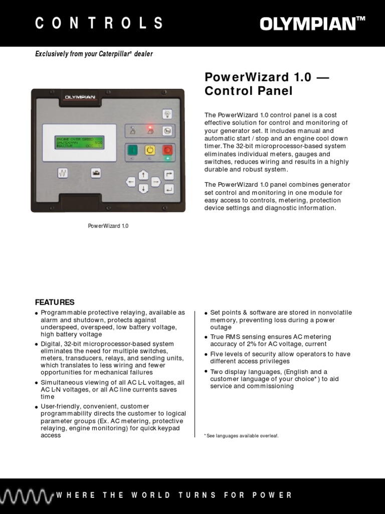 PowerWizard 1.0 Relé Corriente alterna