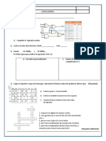 PRIMER PARCIAL COMPUERTAS LÓGICAS