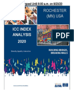 Rochester (MN) Usa: Icc Index Analysis Year Icc Index Analysis 2020