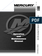 Mercury - Verado 200-350 - Operation and Maintenance Manual 2016