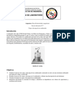 Fisica II Laboratorio 7 - Carga y Descarga de Un Condensador PDF