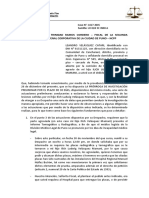 Escrito de Queja Por Inconducta Funcional Fiscalía