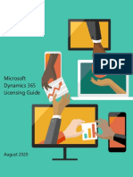 Dynamics 365 Licensing Guide - Aug 2020