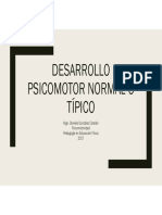 Desarrollo Psicomotor Normal o Típico