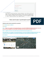 Python Code & Output To Get (Lat, LNG) For Specific Location.